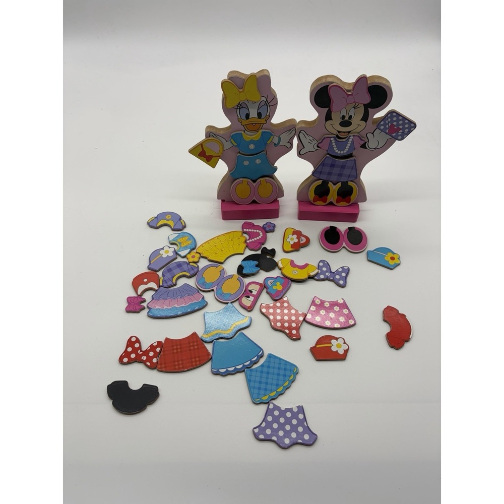 Disney Melissa And Doug Magnetic Mini And Daisy Dress Up Kit